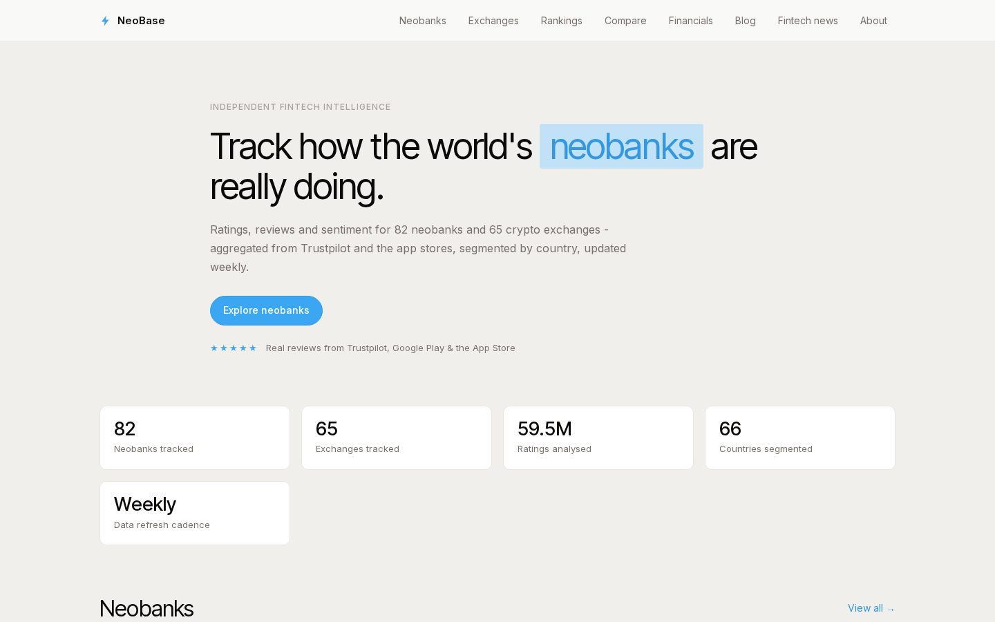 NeoBase Homepage