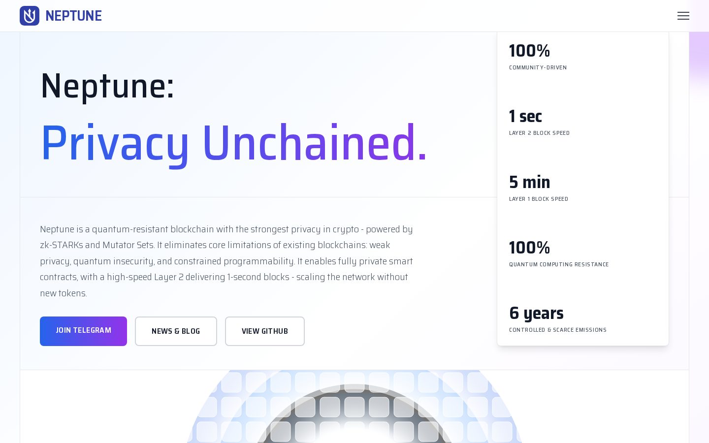 Neptune Homepage