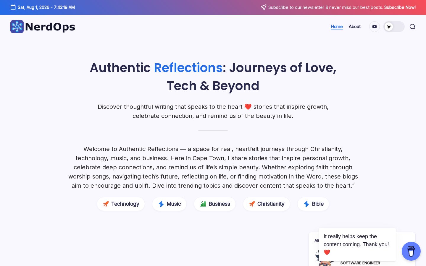 NerdOps Homepage