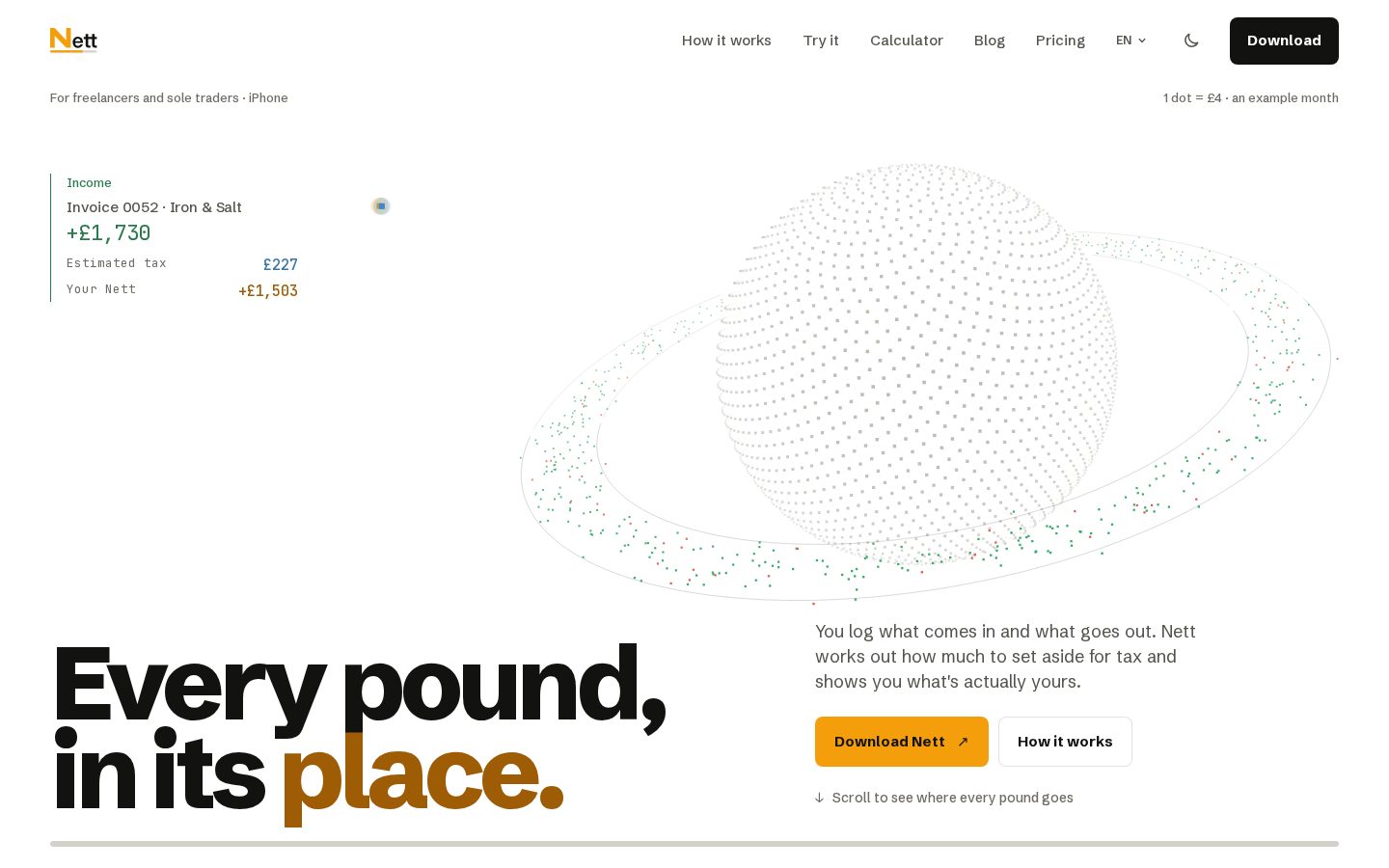 Nett Homepage