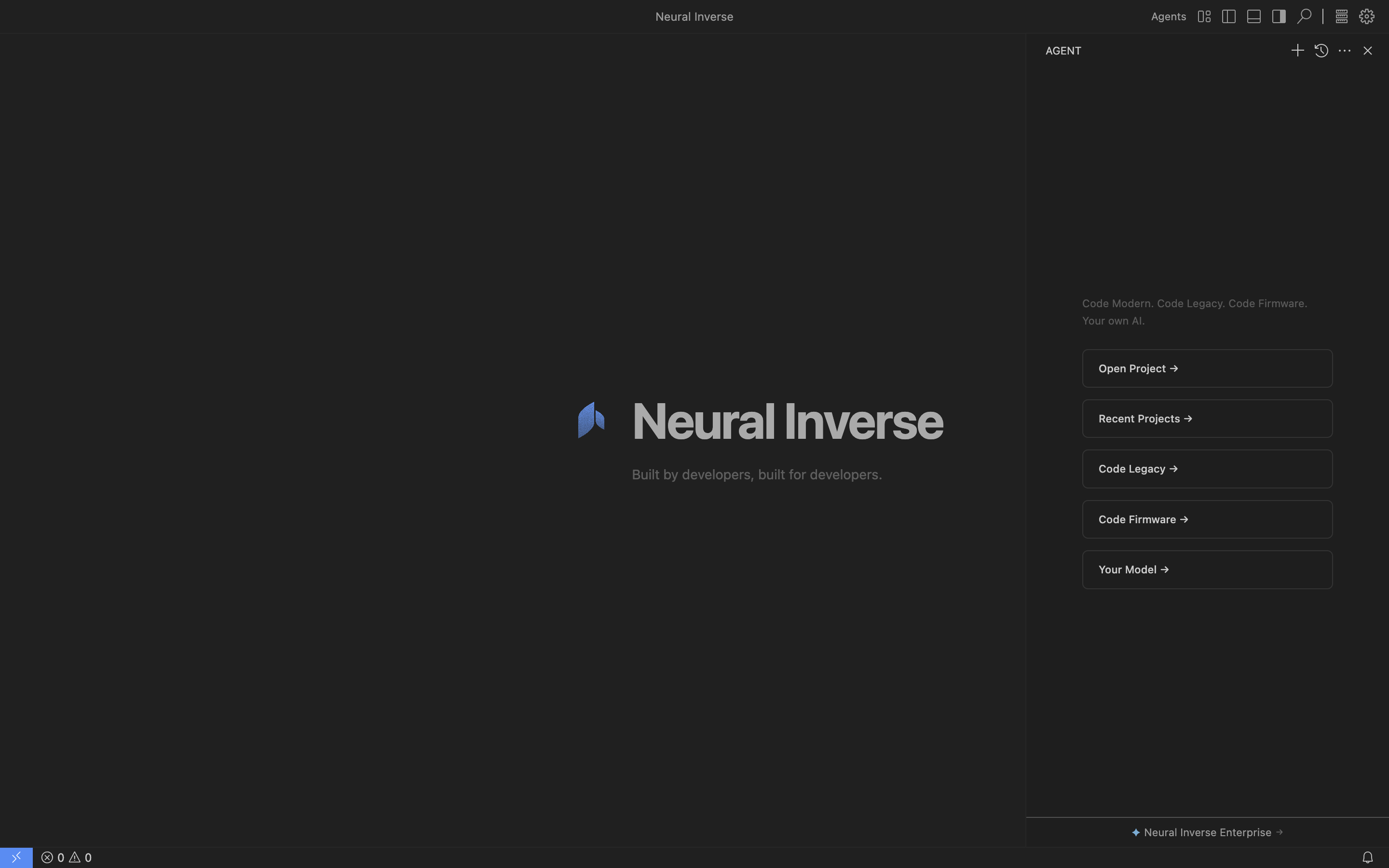Homepage screenshot