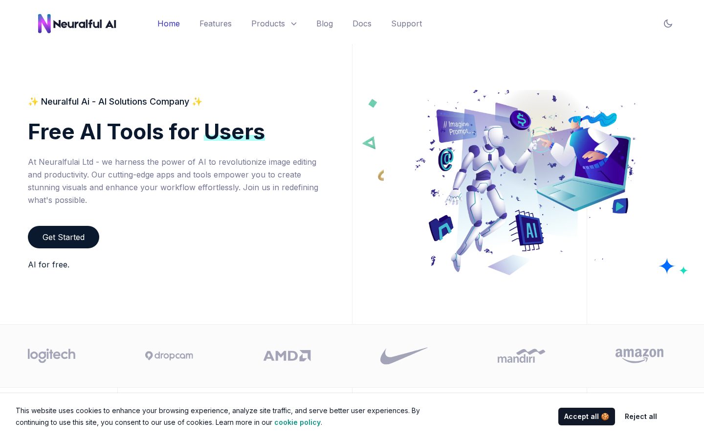Neuralful AI Homepage