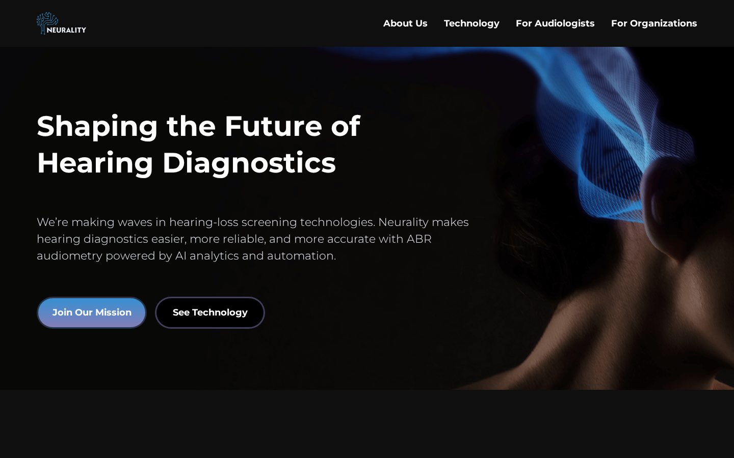 Neurality Homepage
