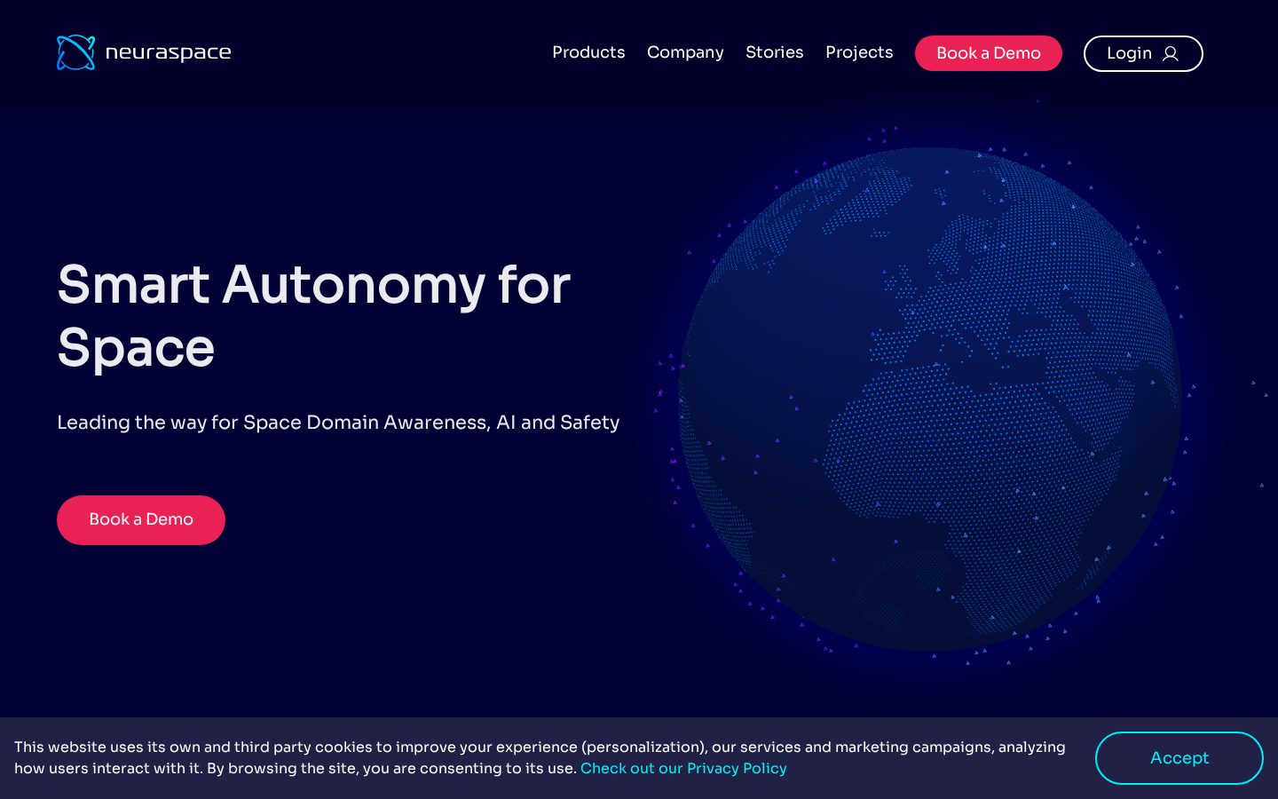 Neuraspace Homepage