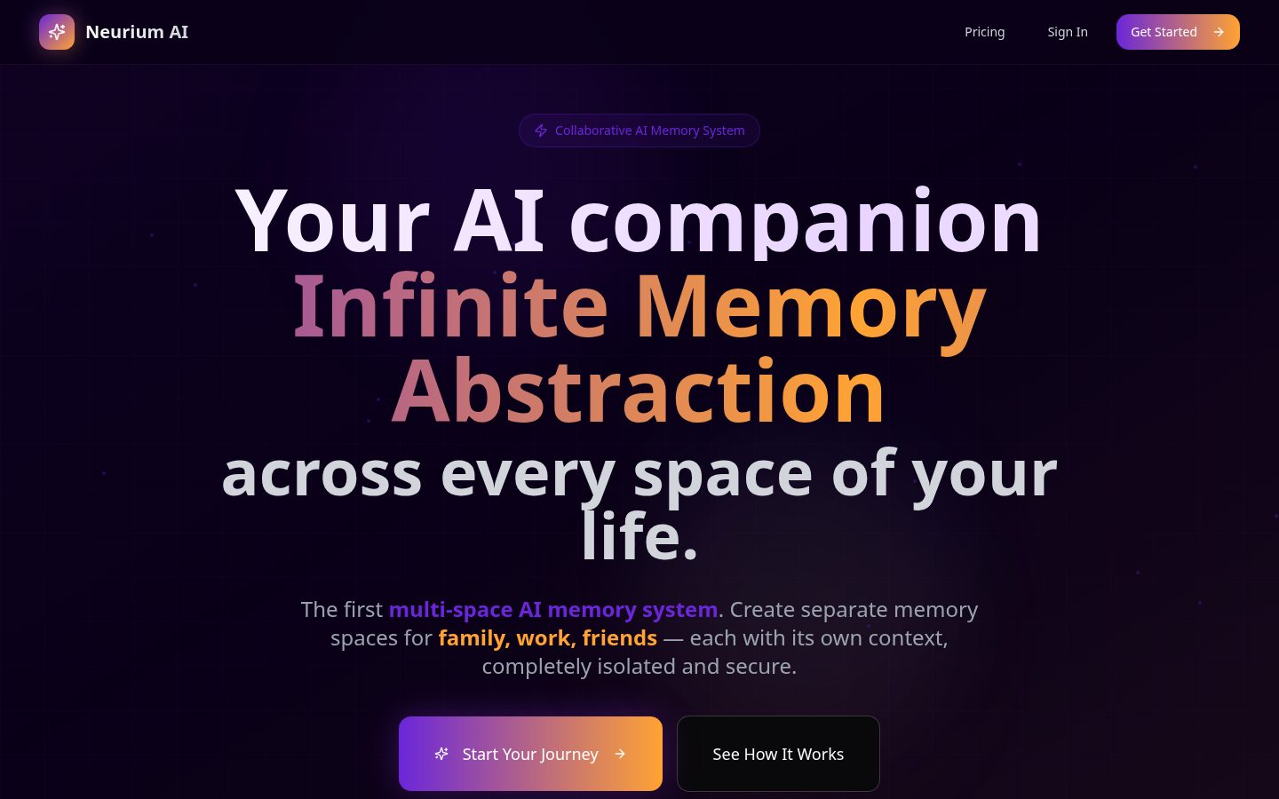 Neurium AI Homepage