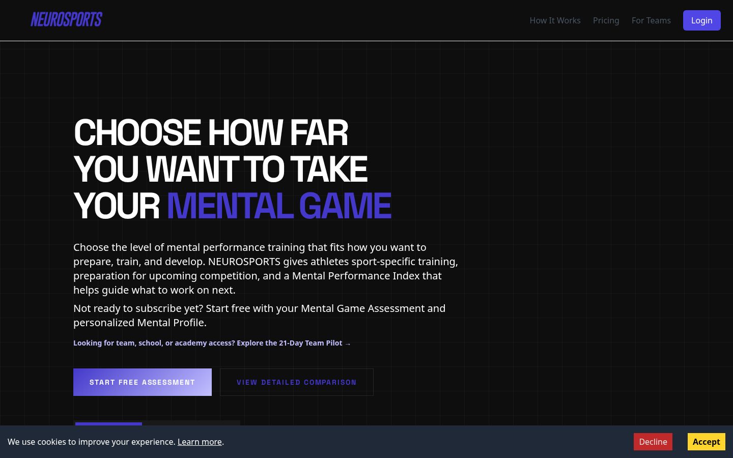 NEUROSPORTS Pricing
