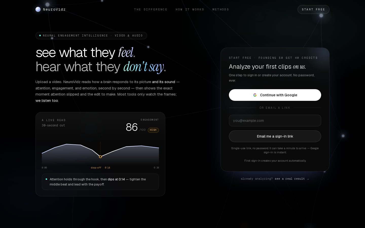 NeuroVidz Homepage
