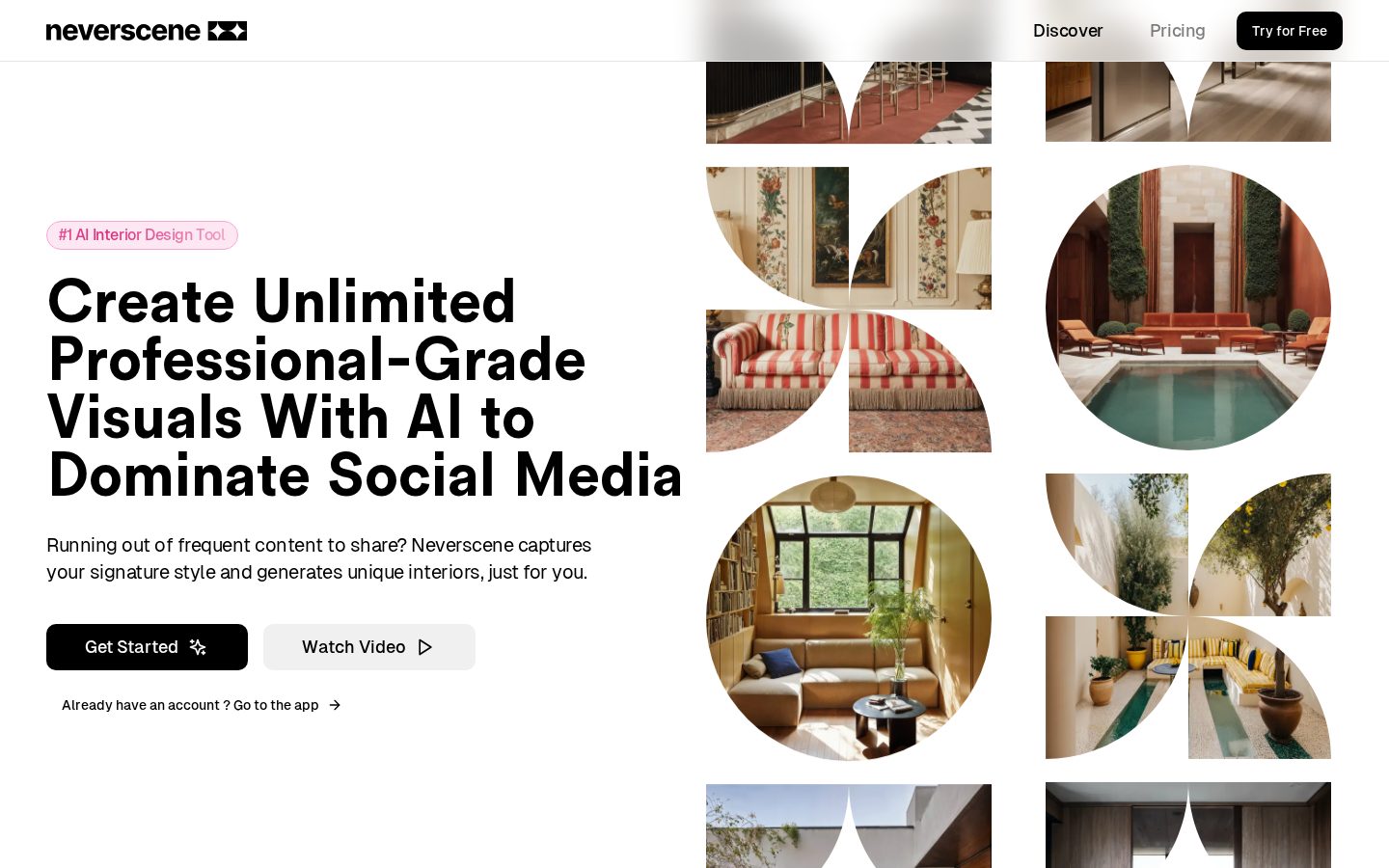 Neverscene Homepage