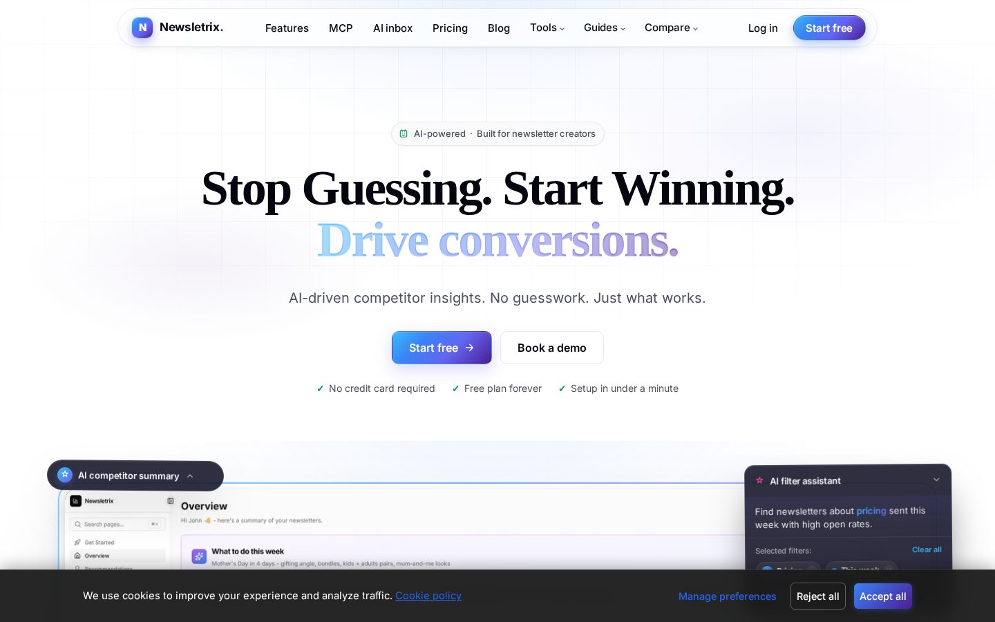 Newsletrix Homepage