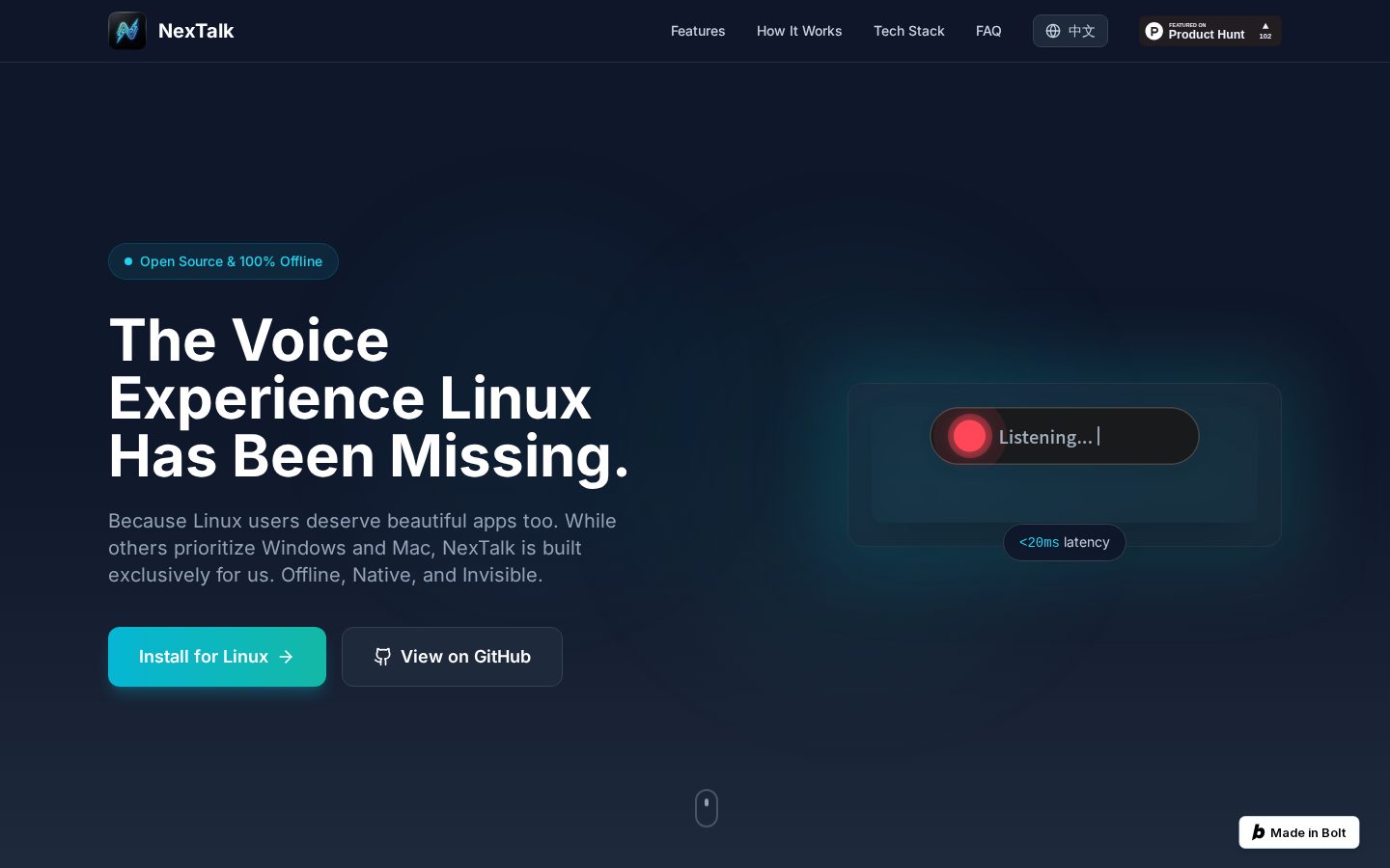 NexTalk Homepage