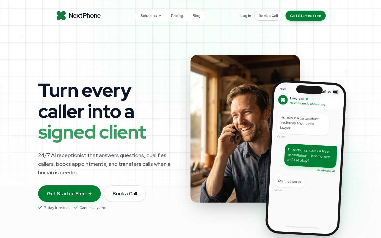 NextPhone Homepage