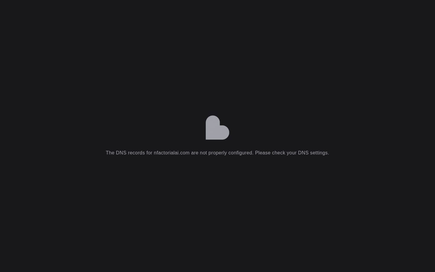 nFactorial AI Homepage