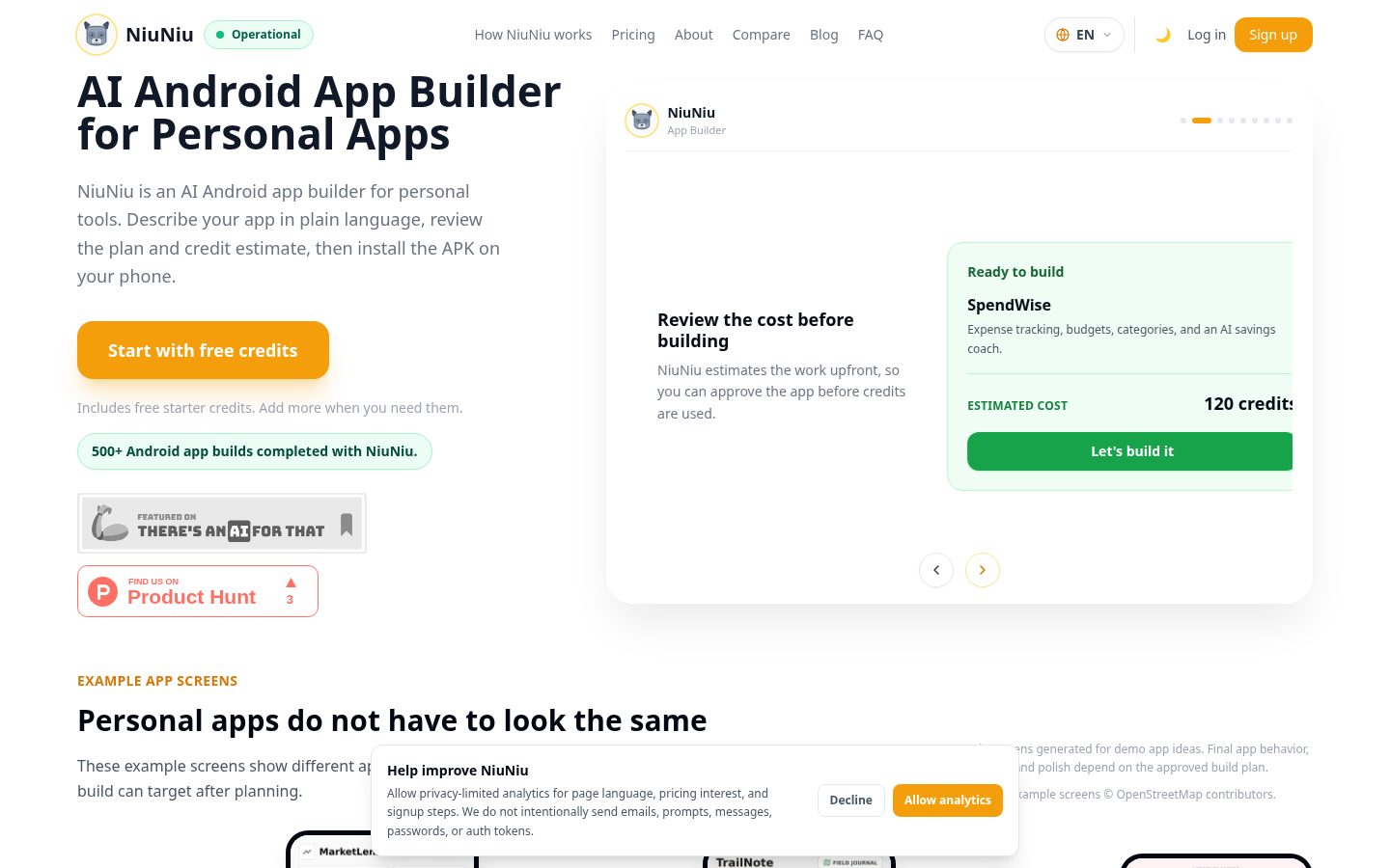 NiuNiu Homepage
