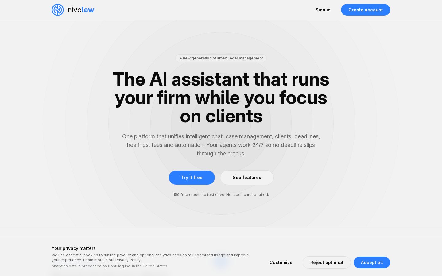NivoLaw Homepage
