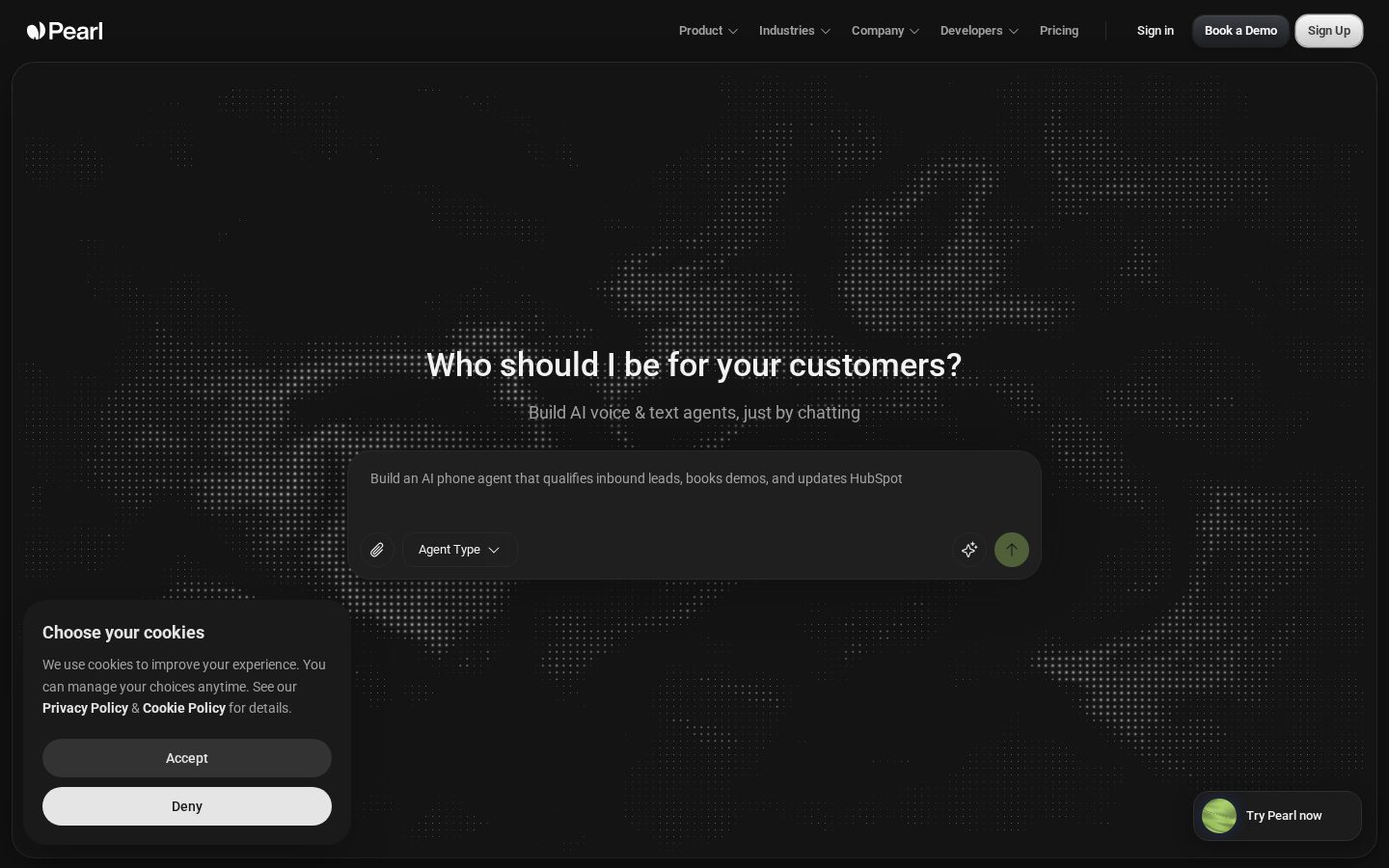 NLPearl.ai Homepage