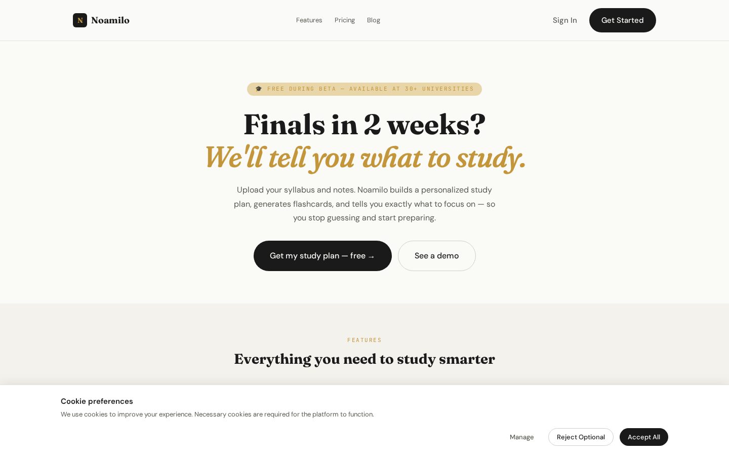 Noamilo Homepage
