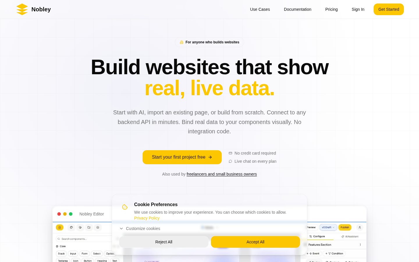 Nobley Homepage