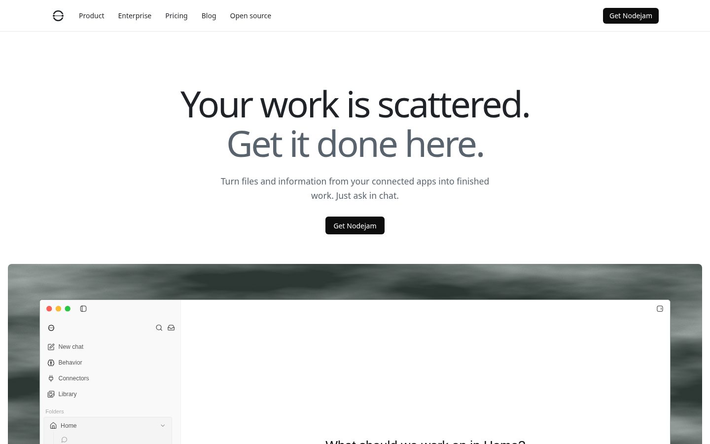 Nodejam Homepage