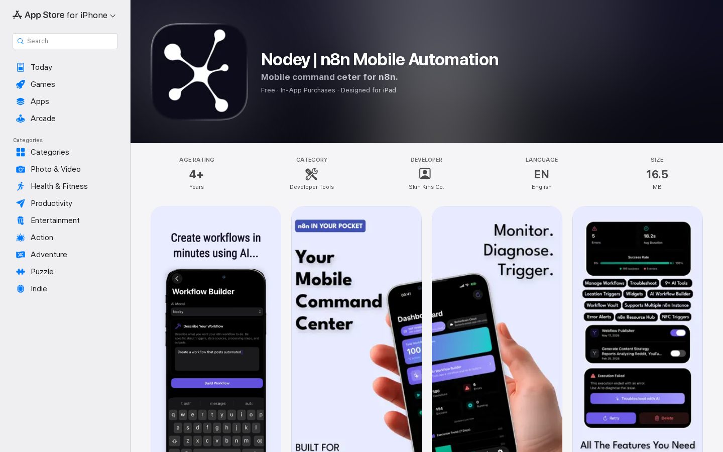 Nodey Homepage