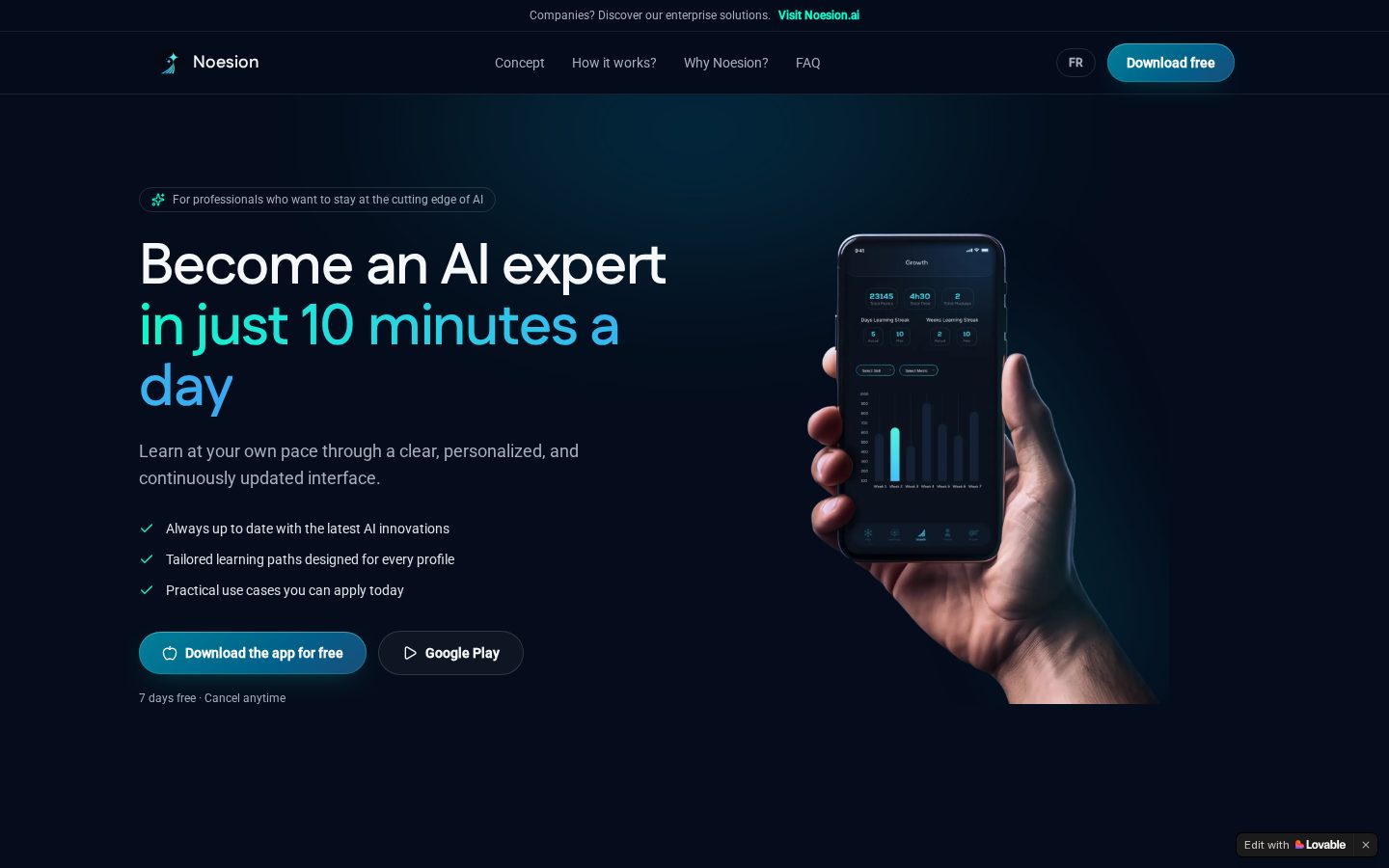 Noesion Homepage
