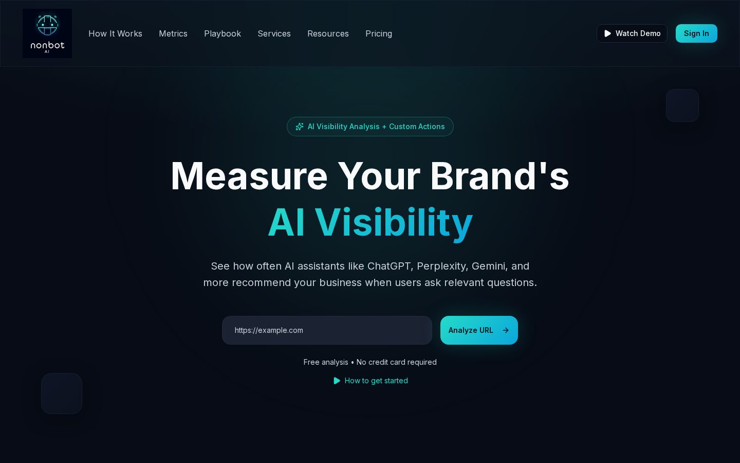Nonbot Homepage