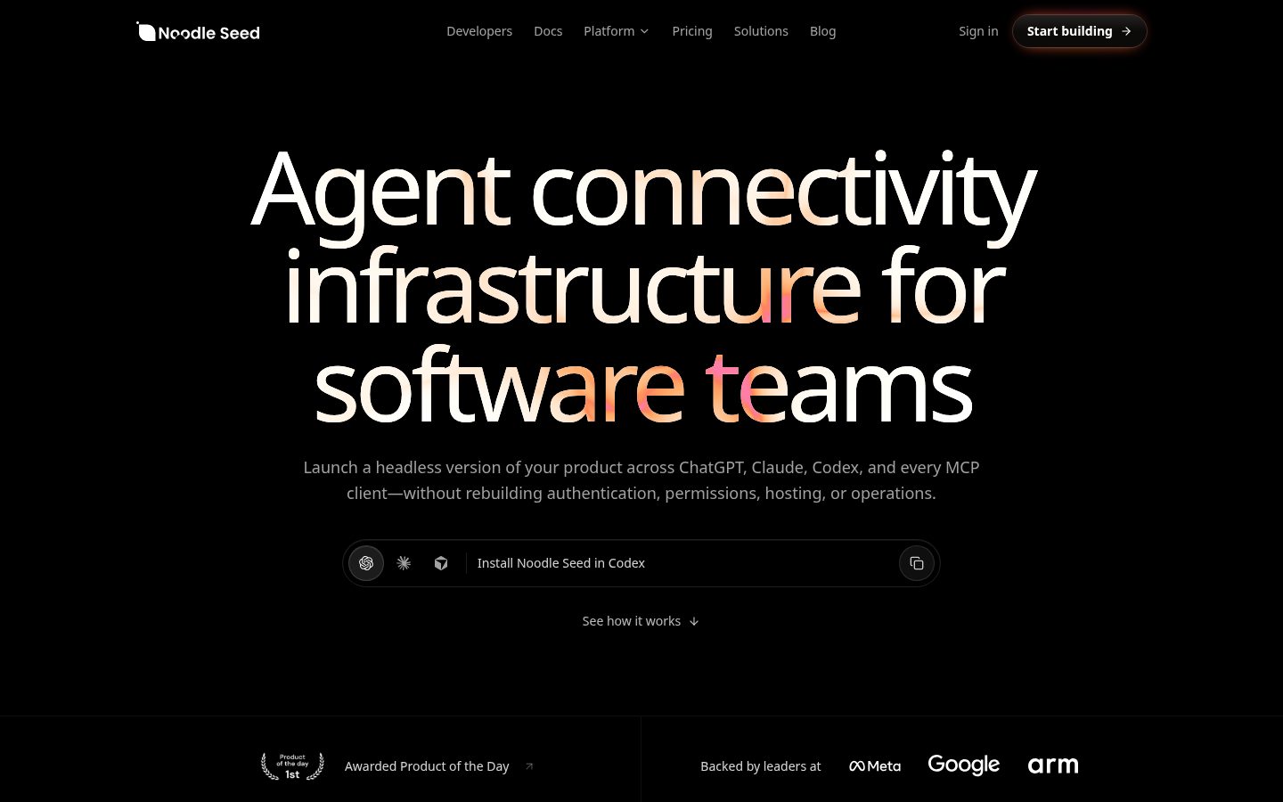 Noodle Seed Homepage