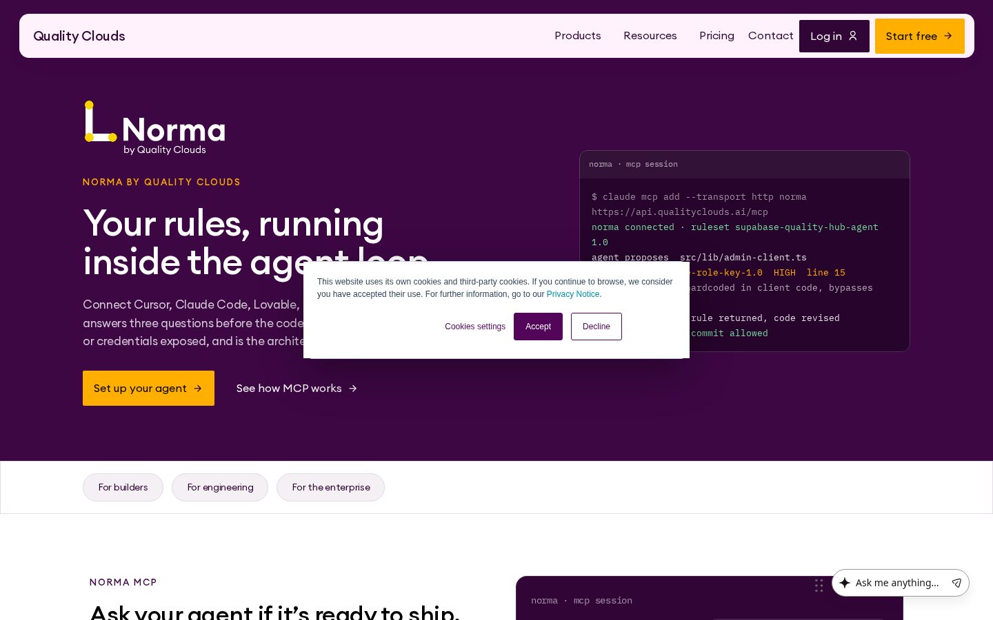 Norma Homepage