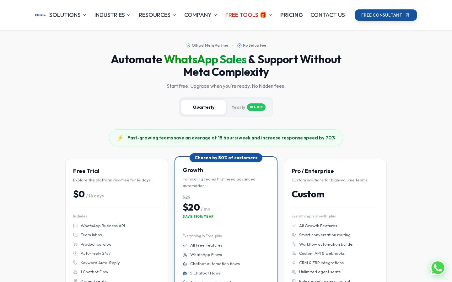 Nosnia.ai Pricing