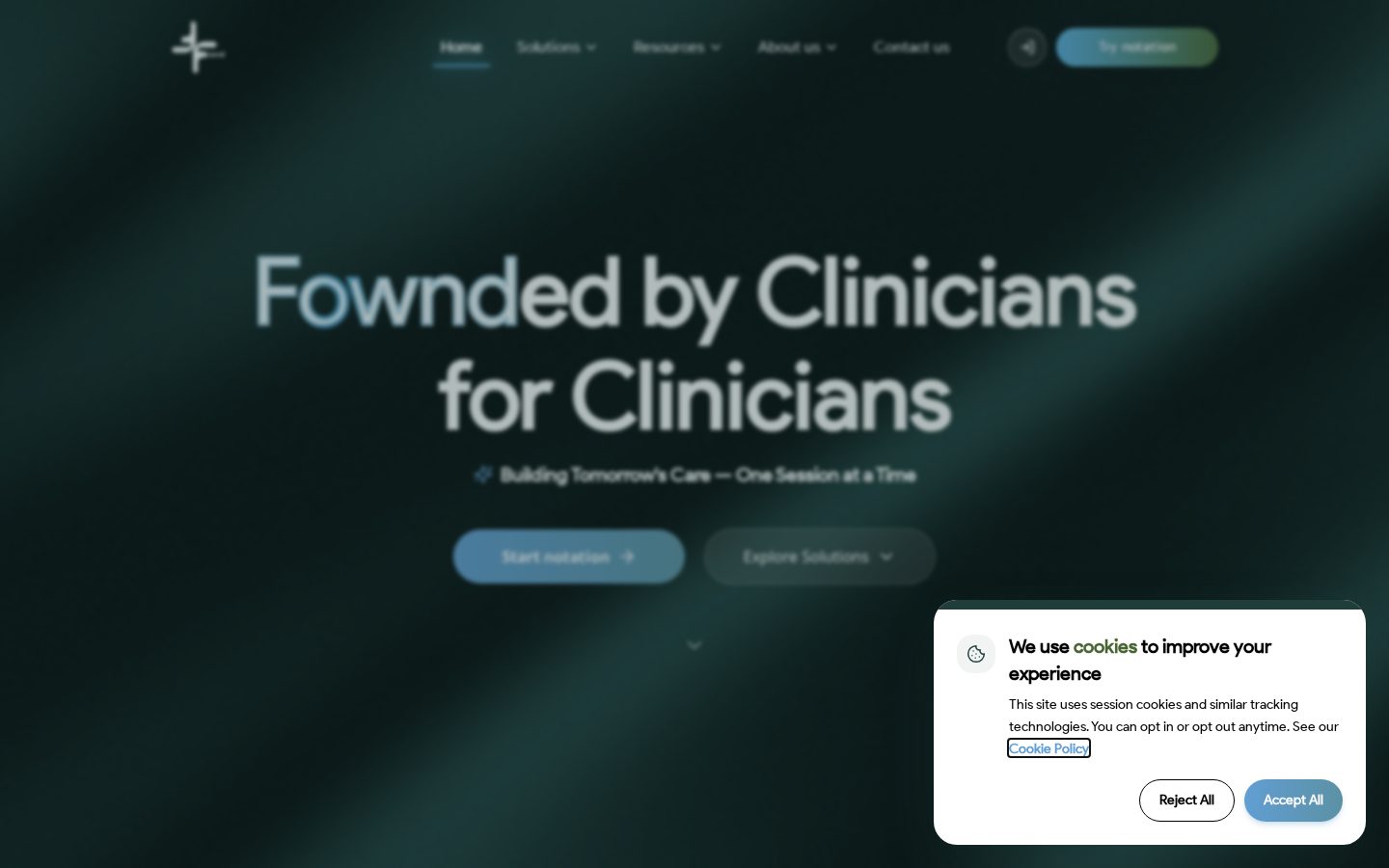 Notation by Fownd Homepage