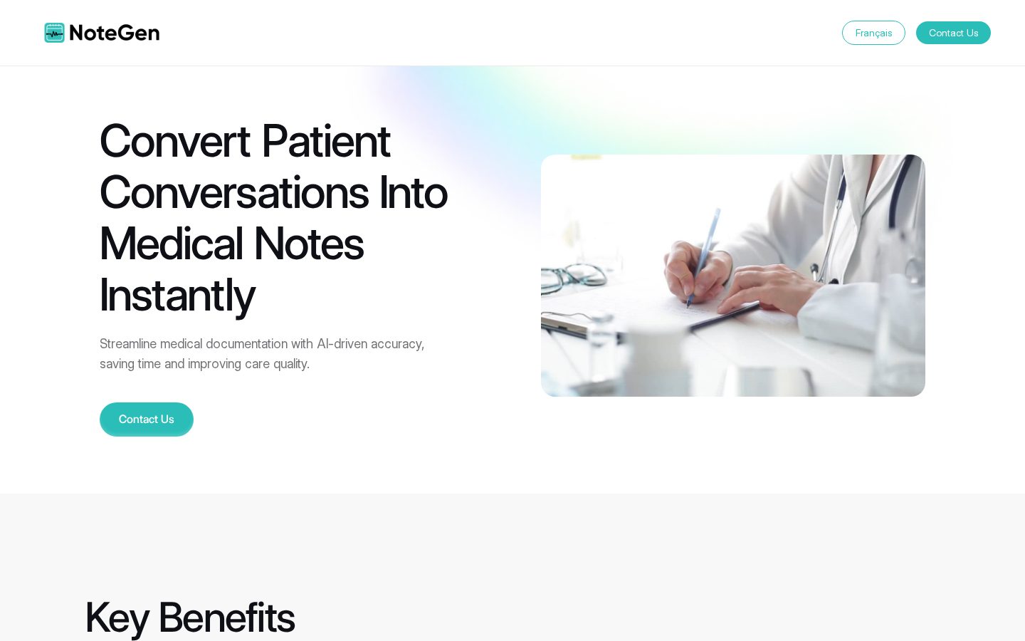 NoteGen Homepage