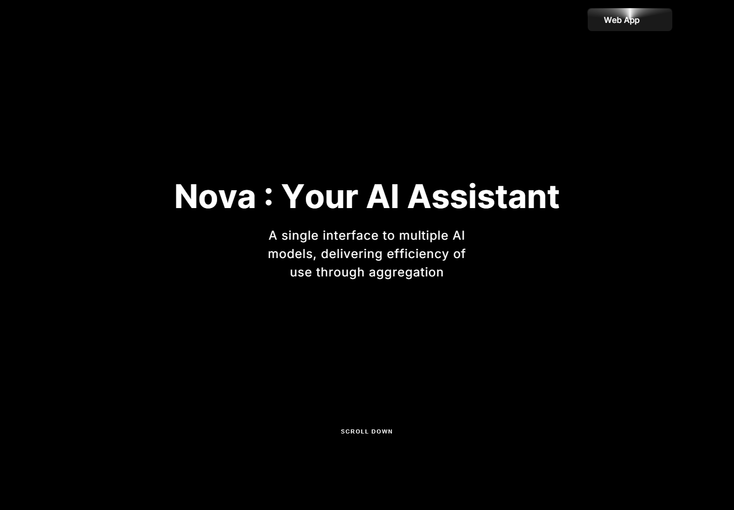 Nova homepage