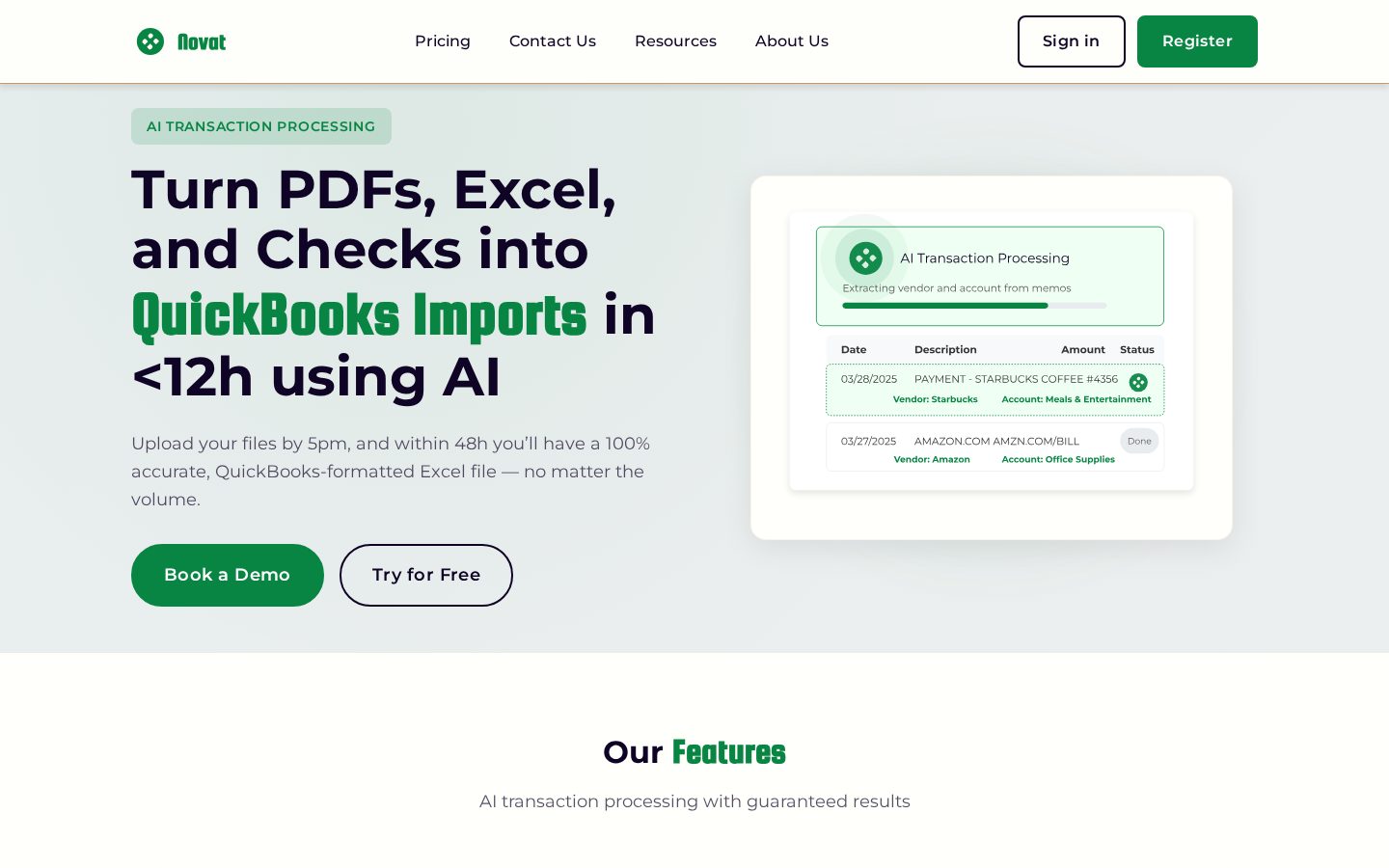 Novat Homepage