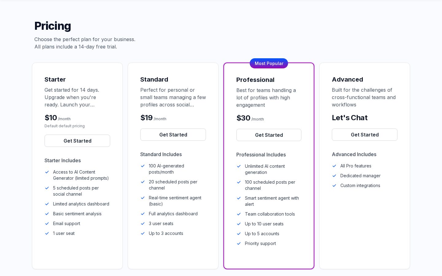 Novetiv Pricing