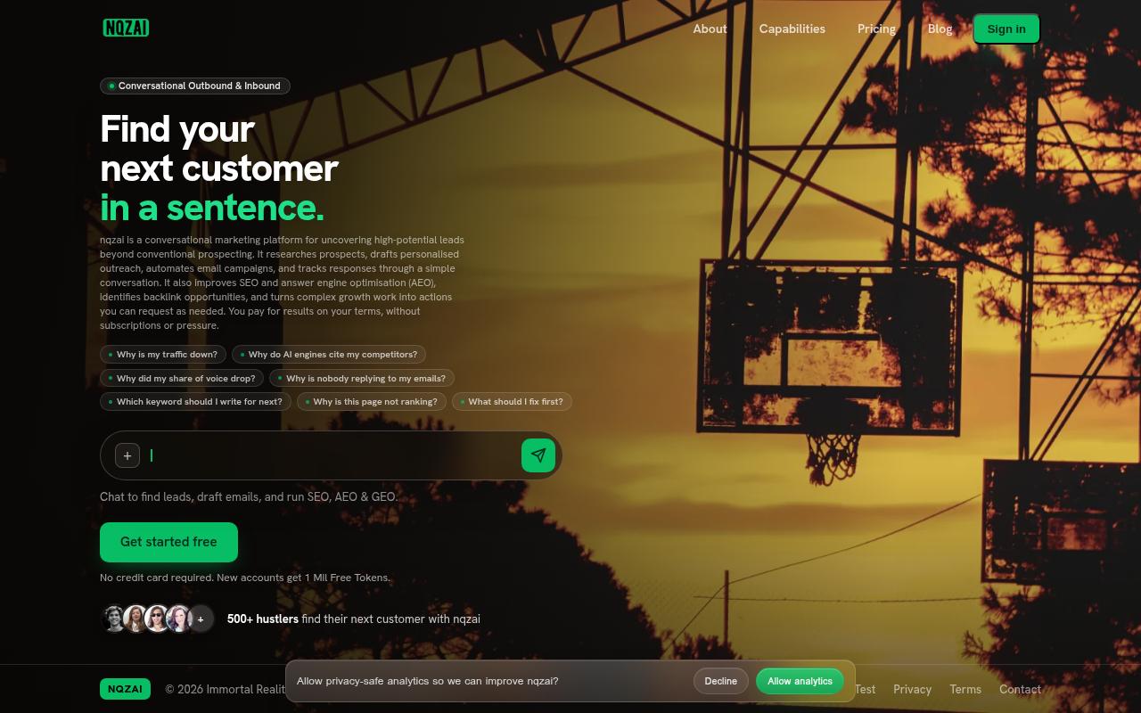nqzai Homepage