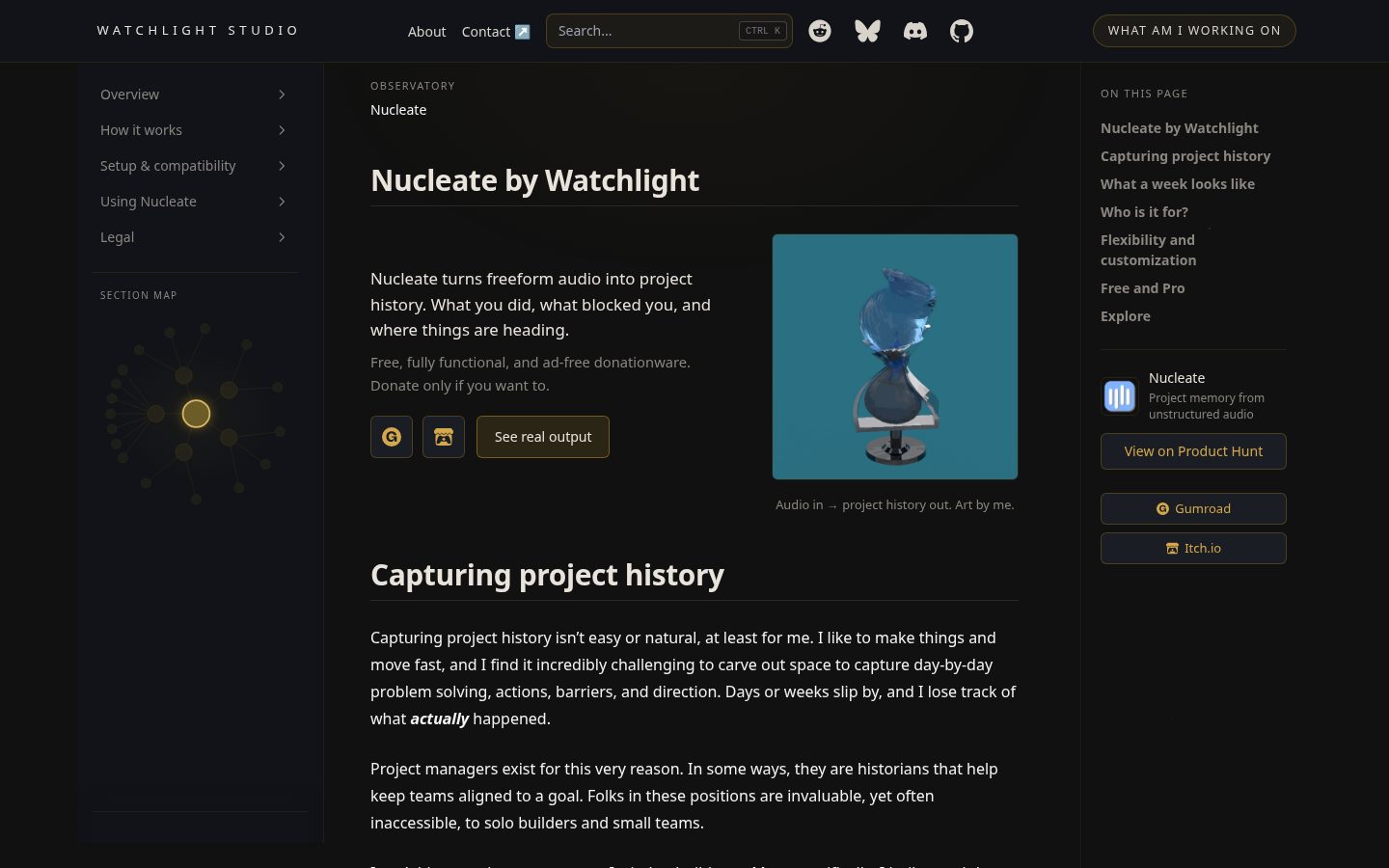 Nucleate Homepage