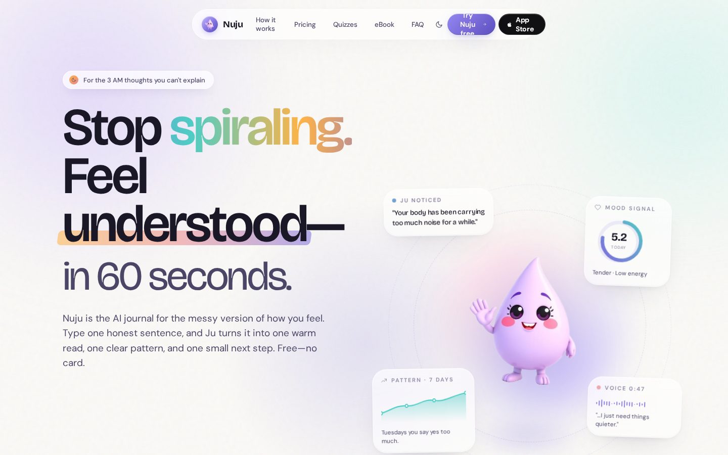 Nuju Homepage