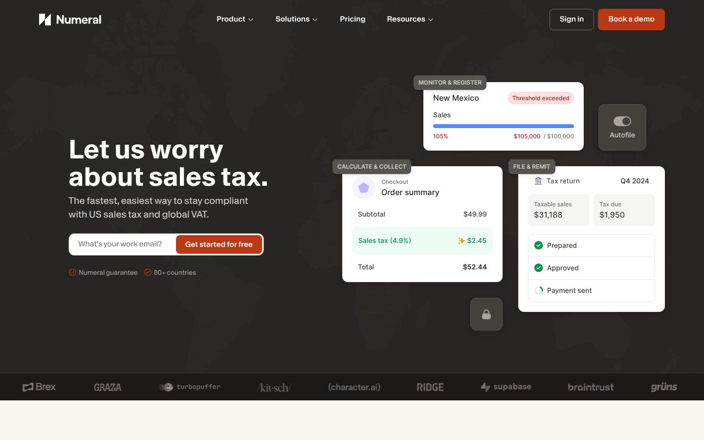 Numeral Homepage