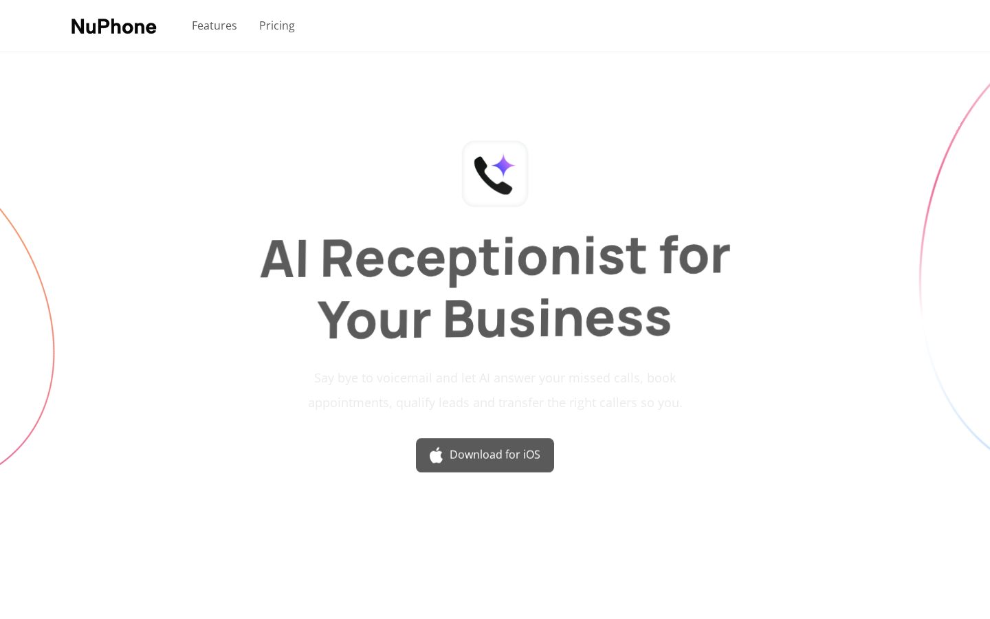 NuPhone Homepage