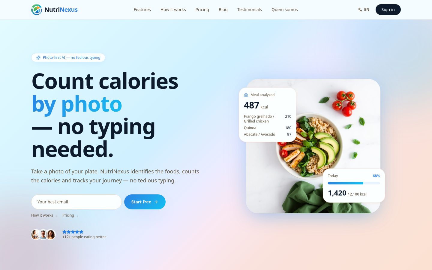 Nutrinexus Homepage