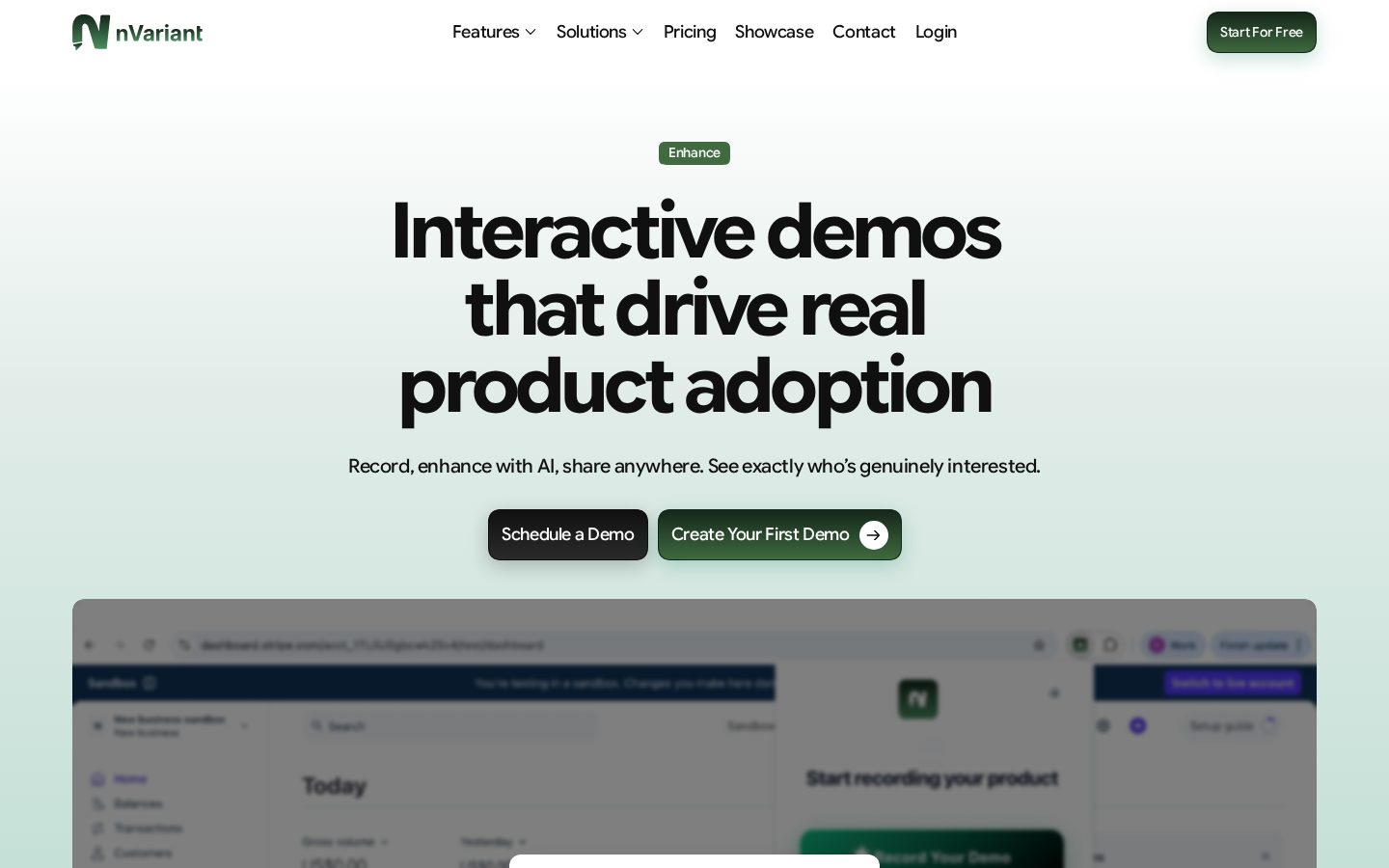 nVariant Homepage