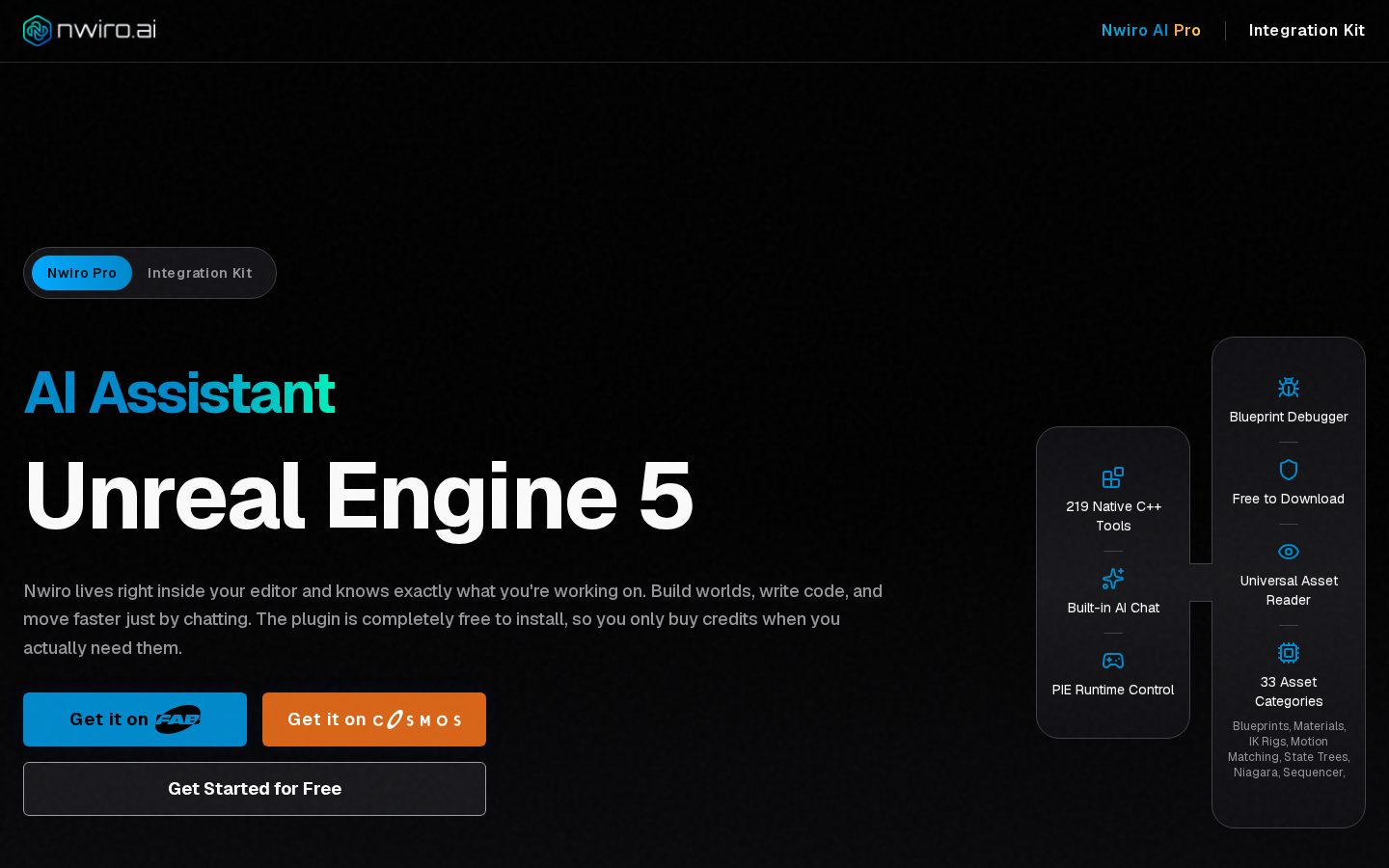 Nwiro AI Homepage