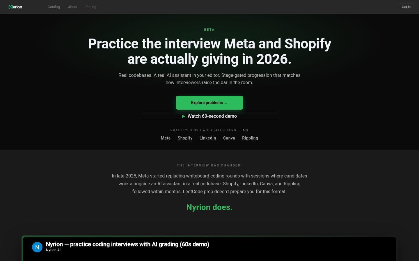 Nyrion Homepage