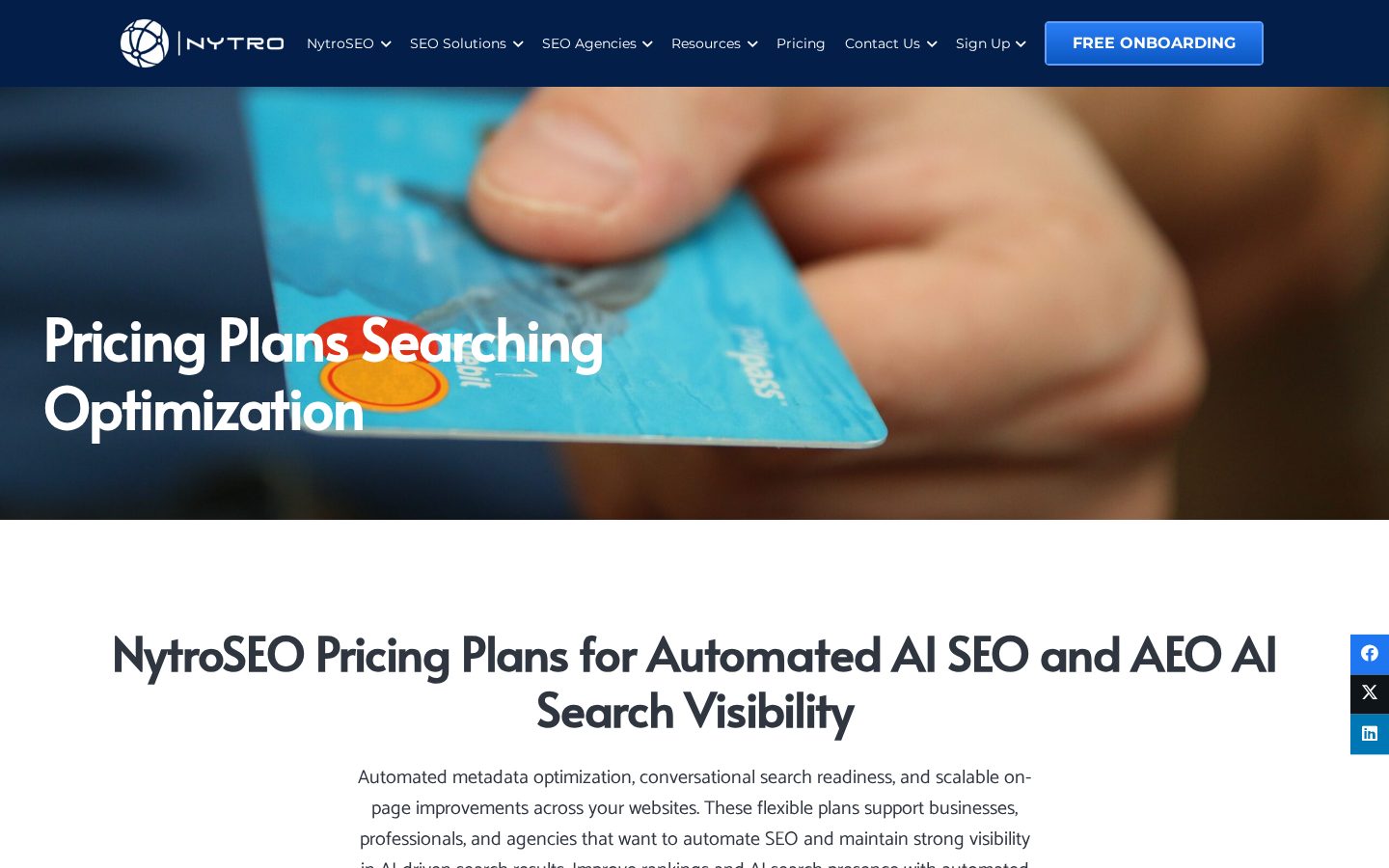 Nytro SEO Pricing