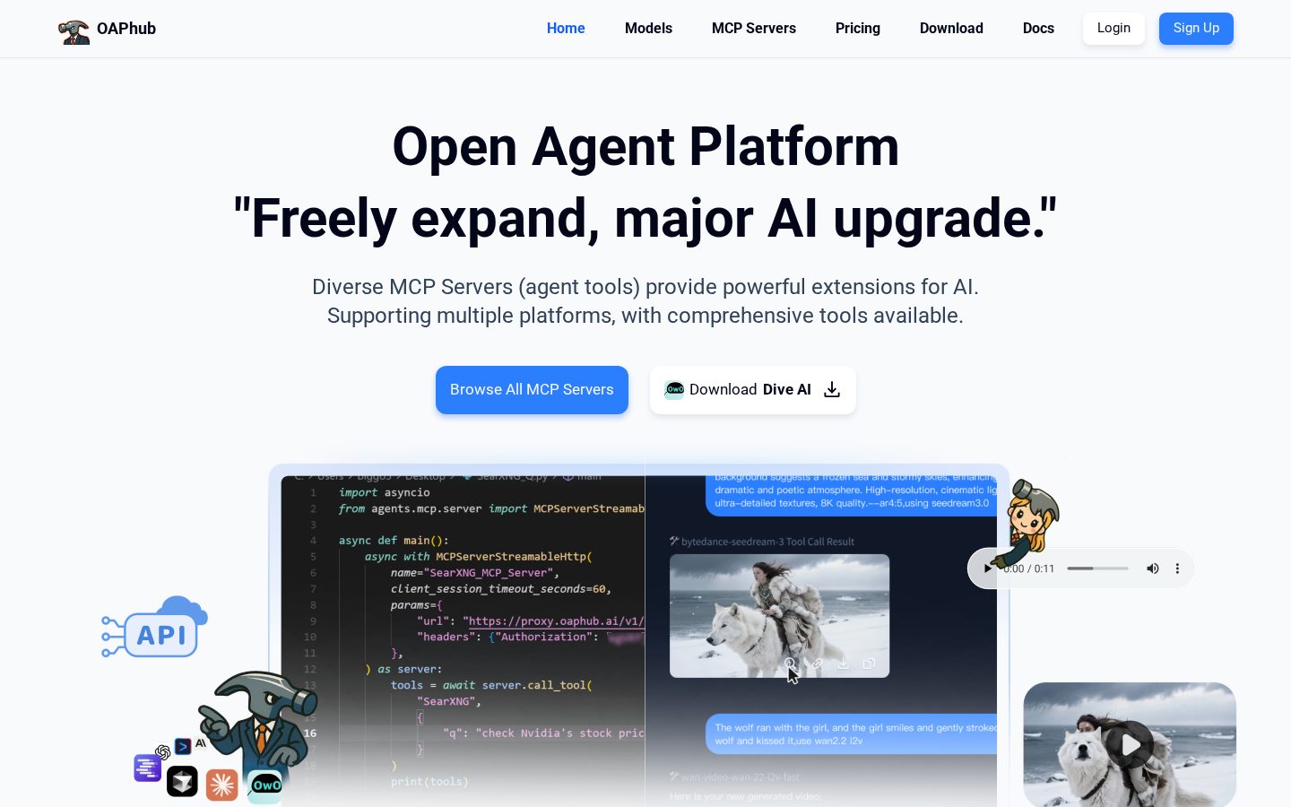 OAPhub Homepage