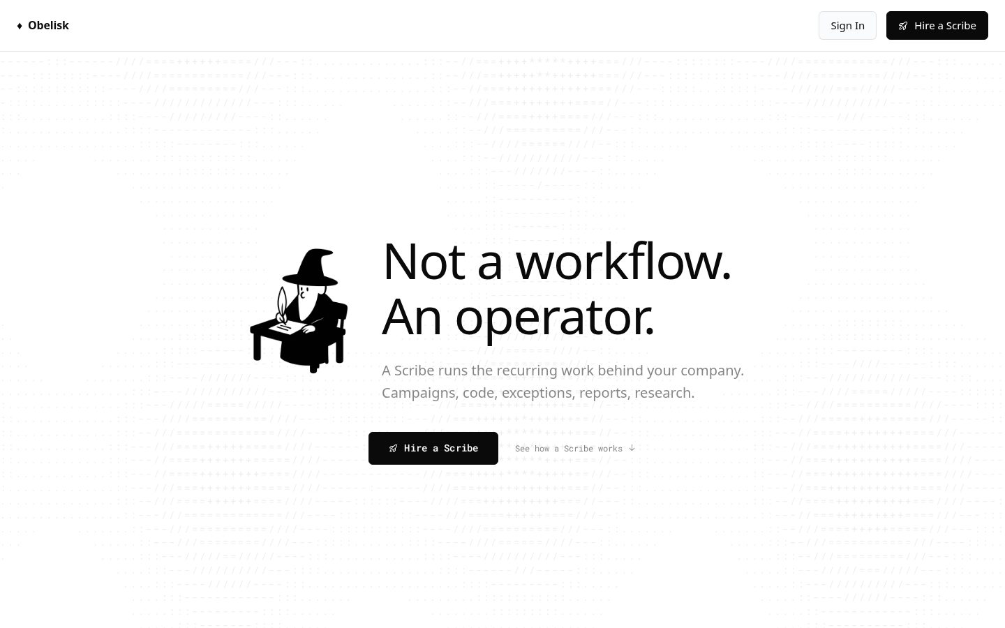 Obelisk Homepage