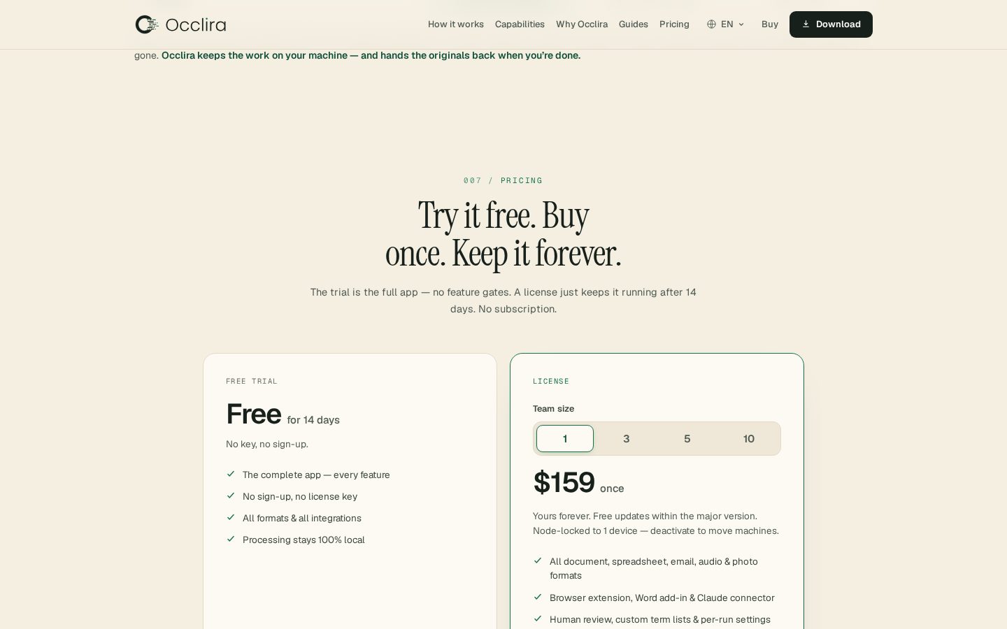Occlira Pricing