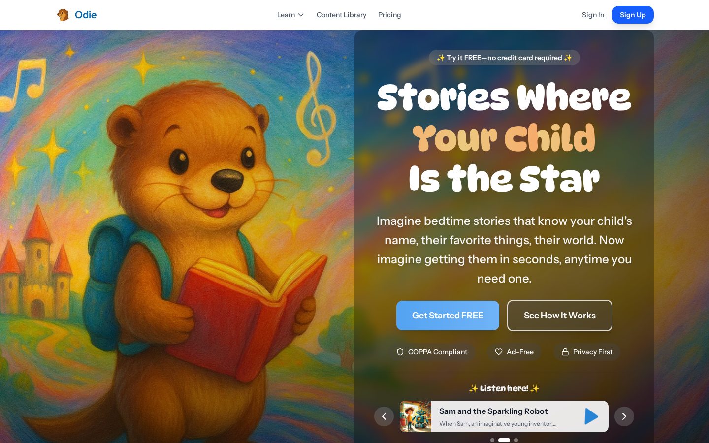 Odie Homepage
