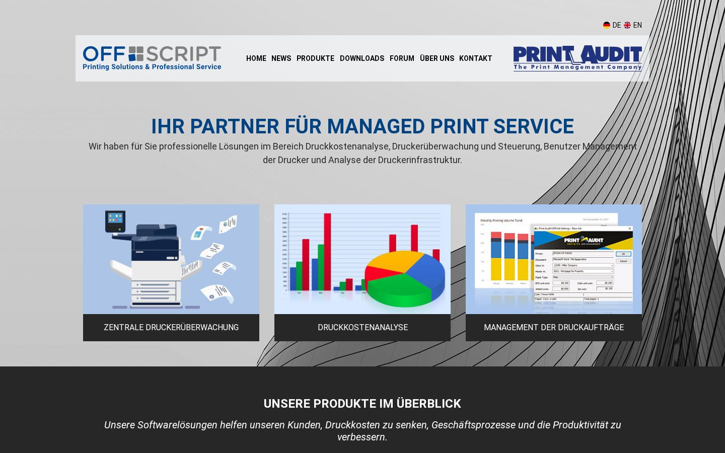 Off Script Homepage