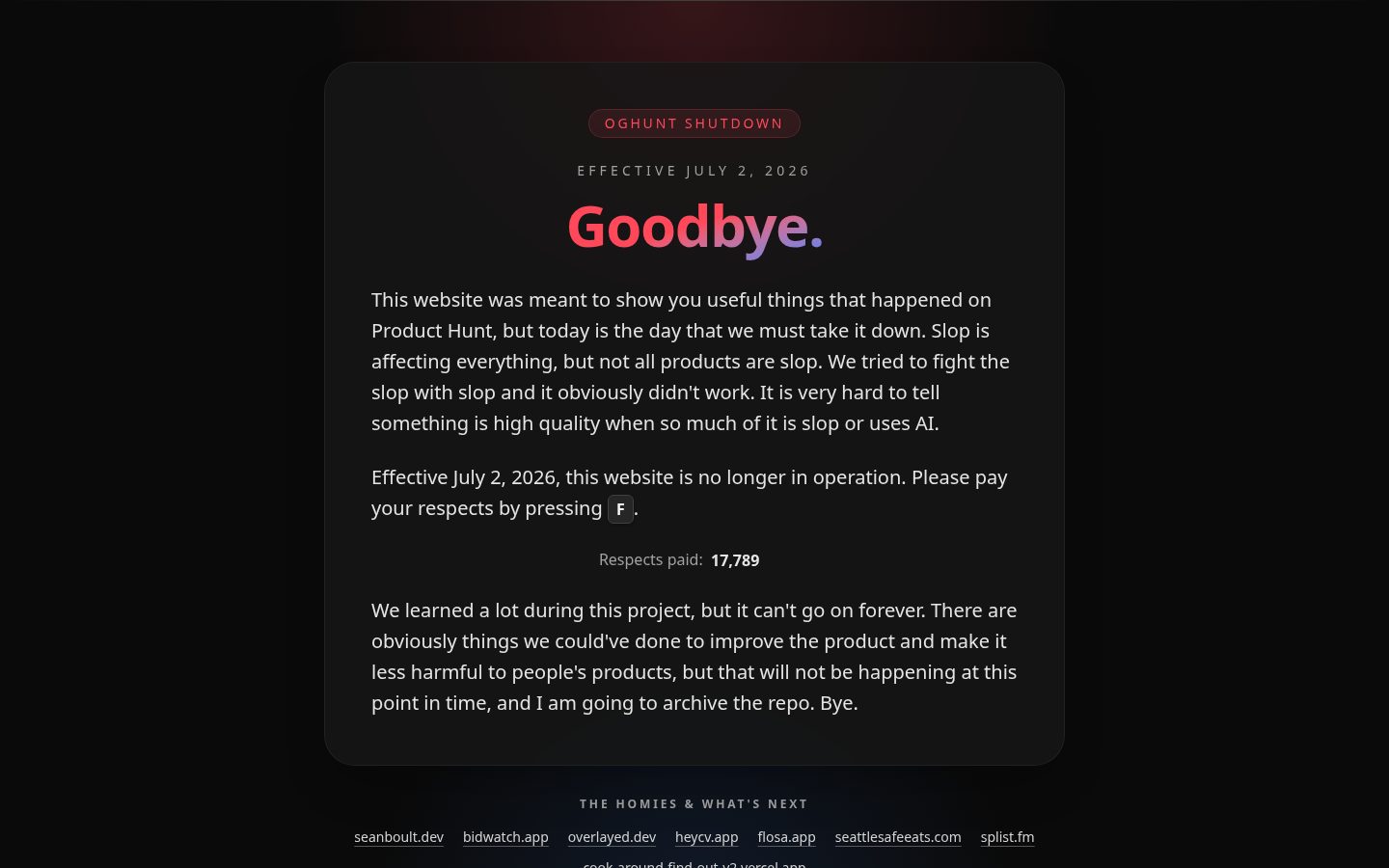 oghunt Homepage