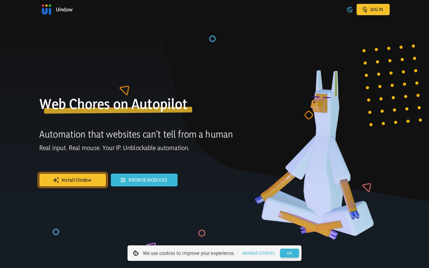 Oglama Homepage